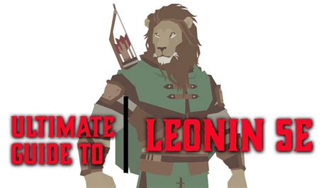 Leonin 5e Race Guide For Dungeons And Dragons Dnd 5e Tips Lyssna
