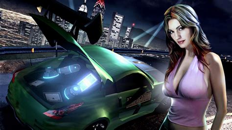Download Wallpaper 1920x1080 Nfs Need For Speed Girl Sunset City