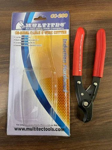 Material Chrome Vanadium Multitec Cc200 Co Axial Cable Wire Cutter At