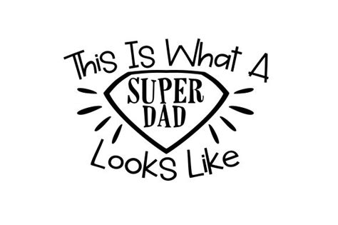 Super Dad Clipart Black And White