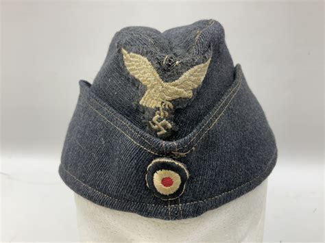 Ww2 German Luftwaffe M34 Side Cap Militaria Antique Weapons