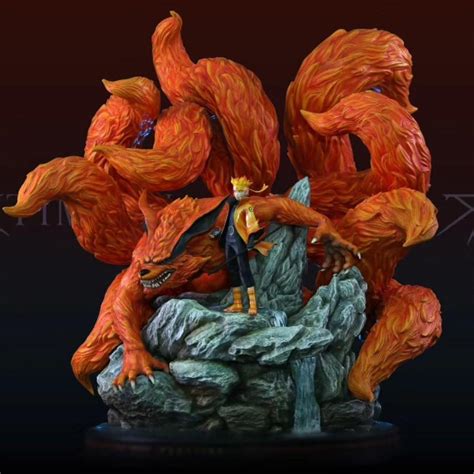 Timoon Workshop Naruto And Kyuubi Resin Statue Limited Edition Hobbies