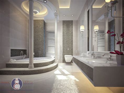 Master Bathroom In Dubai On Behance