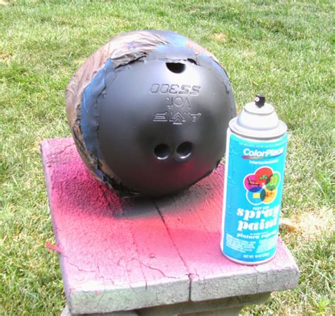 Upcycled Bowling Ball Yard Art Weekend Yard Work Series Little
