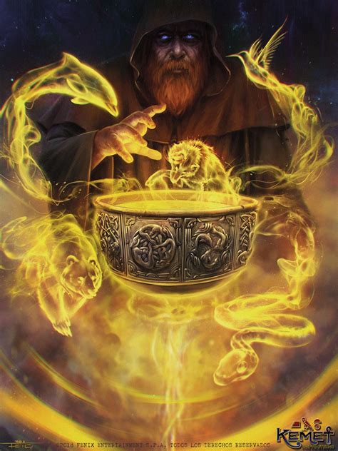 Dagdas Cauldron By Feig Felipe Perez Celtic Gods Celtic Art Irish