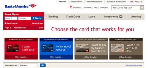 Welcome to bank of america, the nation's leading financial institution and home for all of your personal financial needs. Alaska Airlines Visa Signature/Platinum Plus Credit Card ...