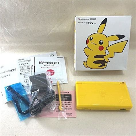 Nintendo Ds Lite Console Pikachu Edition Pokemon Center Limited Japan