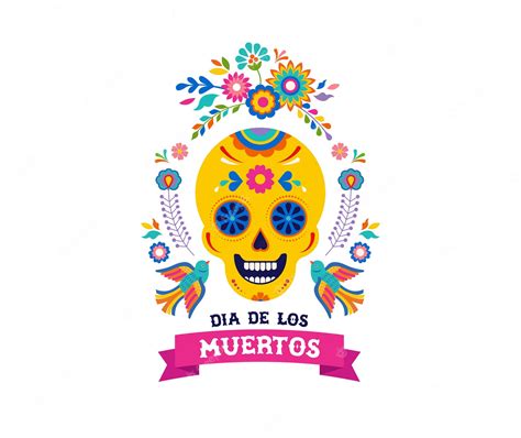 Día De Los Muertos Dia De Los Muertos Banner De Fondo Y Concepto De