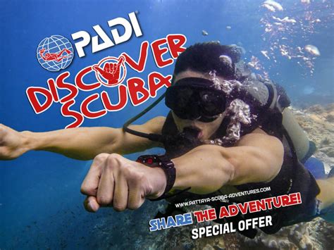 Padi Discover Scuba Diving Scuba Dive For The Very First Time