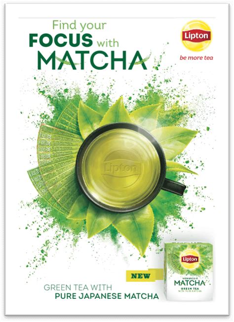 Tea All The Time A New Matcha Green Tea From Lipton