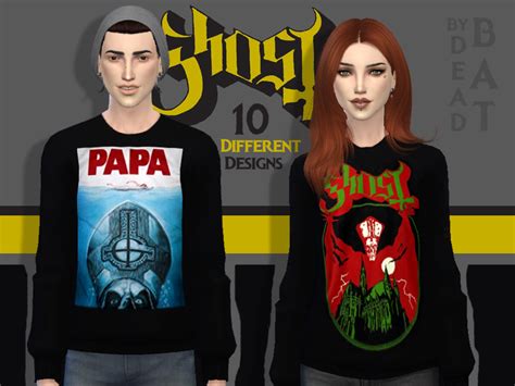 The Sims Resource Ghost Sweatshirts Spa Day Needed