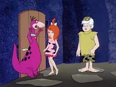 The Flintstone Comedy Show Pebbles Dino And Bamm Bamm Double