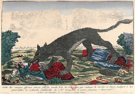 The Beast Of Gévaudan 17641767 The Public Domain Review