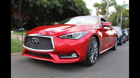 > had a 2016 q50s red sport rwd, specialtyz stage 2 ecutek tune (avant garde m310 20 sold) (bluetooth (sold) cable sold)(fast intentions full downpipes and cbe, ams cai, ams he, z1 lsd, are sold)(rsr lowering springs sold)(stillen front & rear sway bar, megan racing. 2017 Infiniti Q60 Red Sport WALKAROUND - YouTube