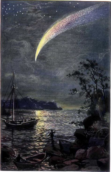 This Image Of A Comet Appears In A 1902 Work Edited By Edward Singleton