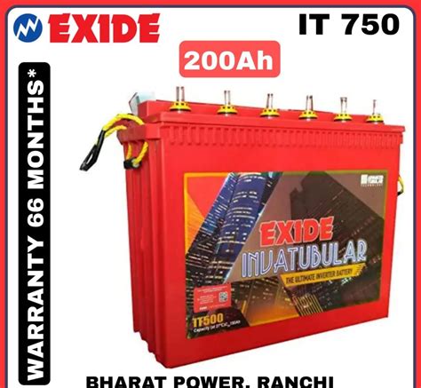 Exide 200ah Inverter Battery Price