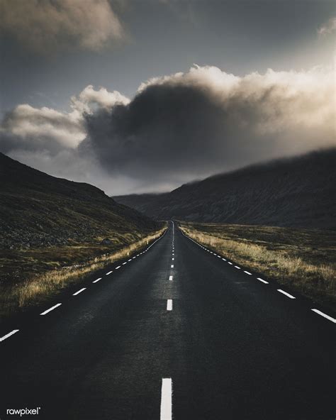 Quiet Road Through The Westfjords Of Iceland Free Image By Rawpixel