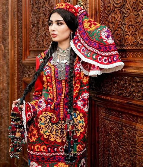 Persian Tajik Traditional Clothing Khorasan Traditional Outfits
