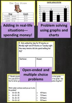 2 digit addition without regrouping worksheets google slides | distance learning. 2nd Grade Unit: Two Digit Addition WITH Regrouping Problem Solving***PDF