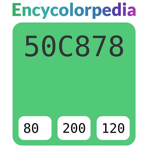 Emerald 50c878 Hex Color Code Rgb And Paints