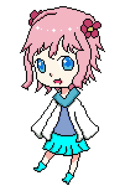 Pixel Chibi Anime Girl By Gr33dyarts On Newgrounds