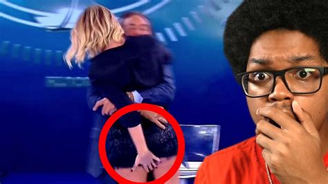 Most Inappropriate Moments Caught On Live Tv Youtube