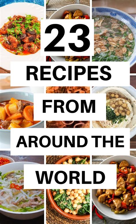 Global Recipes World Recipes Unique Recipes Ethnic Recipes Cuisine