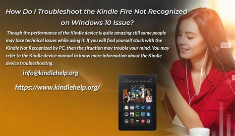How Do I Troubleshoot The Kindle Fire Not Recognized On Windows 10
