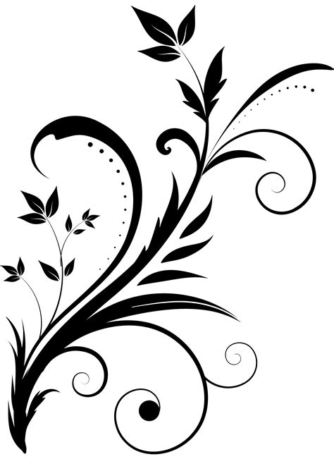 It's required to give attribution if you use this image on your website: 9 Free Ornate Swirl Clipart -CU ok! - Free Pretty Things ...