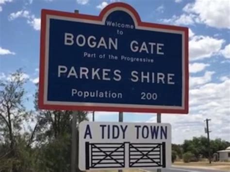 Bogan Gate Mitchell Coombs Takes Viewers On A Virtual Tour Of His Quirky Country Town Daily