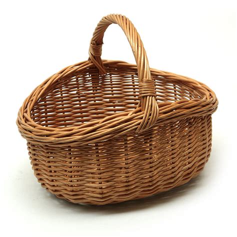 Wicker Carry Basket By Prestige Wicker