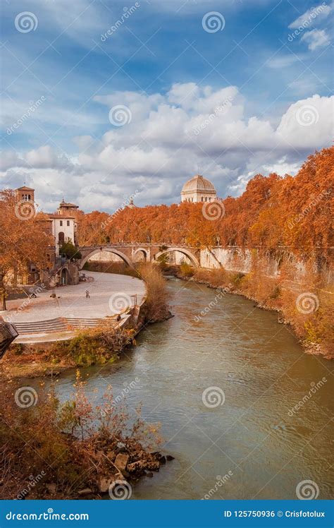 Autumn And Foliage In Rome Stock Photo Image Of Color 125750936
