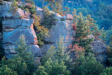 Days End In The Gorge Chimney Tops Red River Gorge Geologic Area