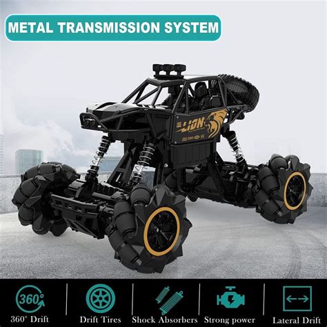 4wd Rc Monster Truck Off Road Vehicle 24g Remote Control Buggy Crawler