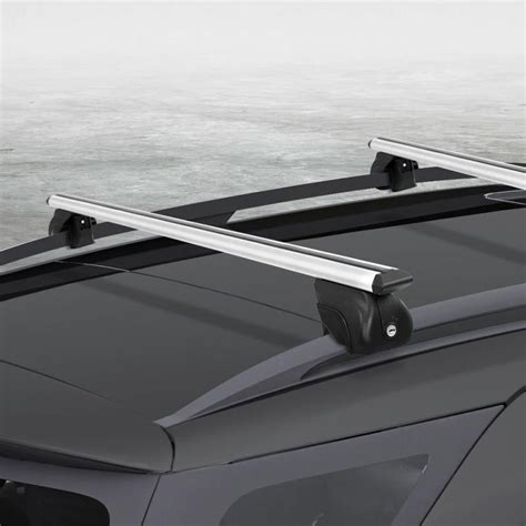 Universal Car Roof Rack 1390mm Cross Bars Aluminium Car 90kgs