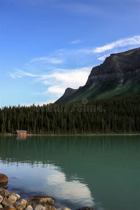 Lake Louise Banff National Park Canada Stock Photo Image Of Green