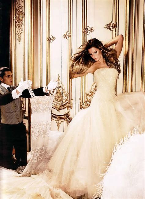 Gisele Bundchen Fashion Bridal Gowns Wedding Dresses