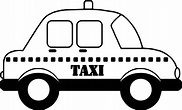 10+ Taxi Dibujo Para Niños