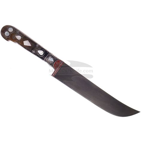 Uzbek Pchak Knife Argali Horn Medium Uz10102 165cm For Sale Mygoodknife