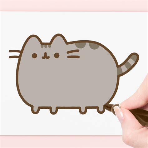 top how to draw pusheen cat of all time the ultimate guide howtopencil4