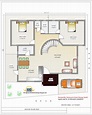 India home design with house plans - 3200 Sq.Ft. | home appliance