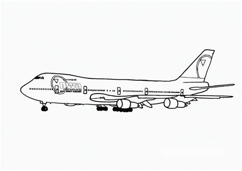 Free Printable Airplane Coloring Pages For Kids