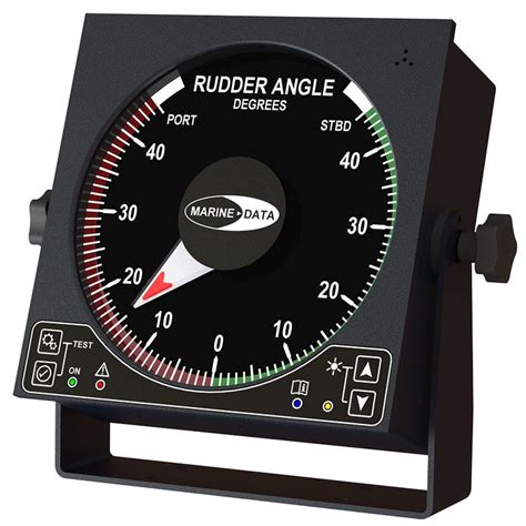 Md68rdi Large Dial Rudder Angle Indicator The Md68rdi From Marine