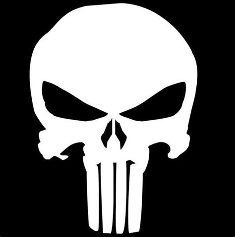 Punisher Skull Film Classic Car Stickers Motorcycle Decals Car