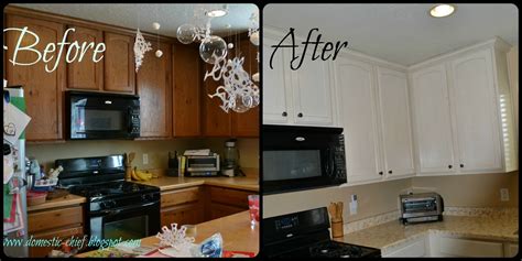 Giving your home a perfect color palette goes beyond paint. Chief Domestic Officer: Kitchen Cabinet Makeover