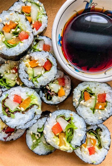Vegan Sushi Recipe - this healthy table