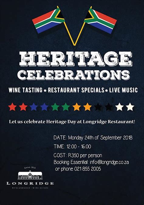 Heritage Day Celebration Longridge Estate 24 Sept 2018 Helderberg