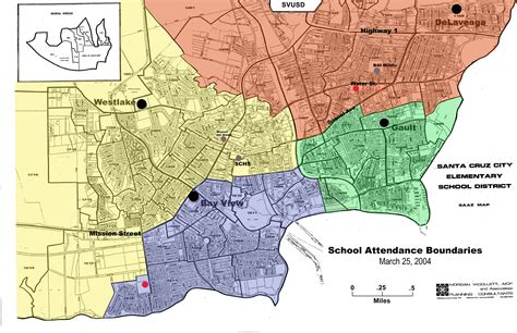 District Boundary Maps Santa Cruz City Schools