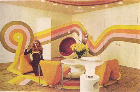 Gold Country Girls Colorful 70s Interiors