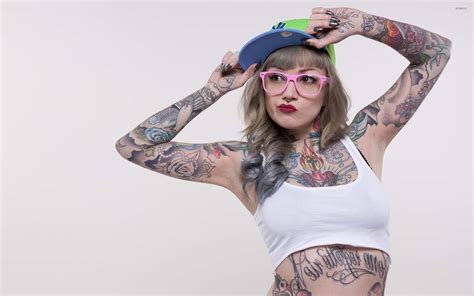 [38 ] Tattoo Girl Wallpapers Wallpapersafari